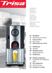 Handleiding Trisa Beer Cooler Tapsysteem