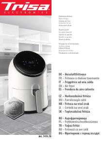 Manual de uso Trisa Hot Air Fryer Freidora