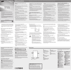 Manual Samsung GT-S3850 Mobile Phone