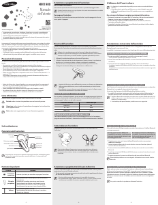 Manuale Samsung HM-1900 Headset