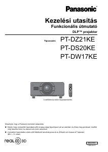 Használati útmutató Panasonic PT-DZ21KE Vetítő
