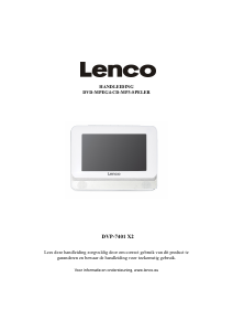 Handleiding Lenco DVP-7401 DVD speler