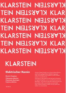 Bedienungsanleitung Klarstein 10031576 Elektrokamin