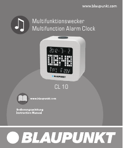 Manual Blaupunkt CL 10 Alarm Clock