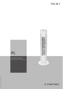 Instrukcja Trotec TVE 30 T Wentylator
