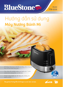 Manual BlueStone TTB-2533 Toaster