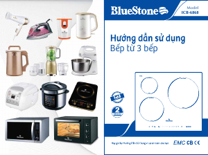 Manual BlueStone ICB-6868 Hob