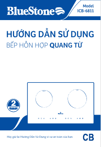 Manual BlueStone ICB-6811 Hob