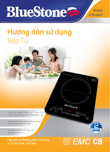 Manual BlueStone ICB-6657 Hob