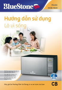 Manual BlueStone MOB-7819 Microwave