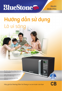 Manual BlueStone MOB-7755 Microwave