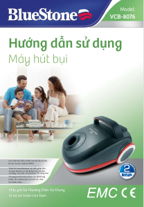 Manual BlueStone VCB-8076 Vacuum Cleaner