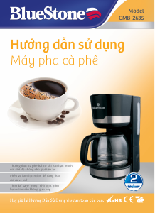Manual BlueStone CMB-2635 Coffee Machine