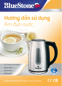 Manual BlueStone KTB-3415 Kettle