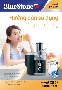 Manual BlueStone JEB-6535 Juicer