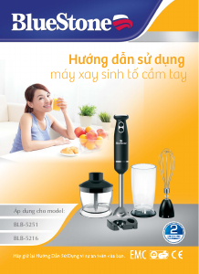 Manual BlueStone BLB-5216 Hand Blender