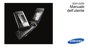 Manuale Samsung SGH-G400 Telefono cellulare