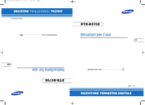Handleiding Samsung DTB-B570 Digitale ontvanger