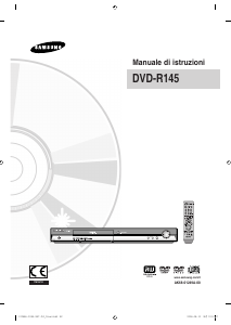 Manuale Samsung DVD-R145 Lettore DVD