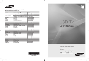 Manual Samsung LE22A451C1 LCD Television