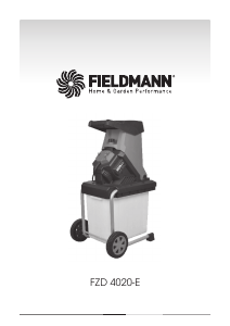 Handleiding Fieldmann FZD 4020-E Hakselaar