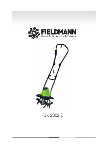 Handleiding Fieldmann FZK 2002-E Cultivator