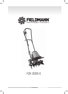Manuál Fieldmann FZK 2005-E Kultivátor