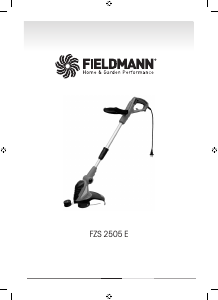 Instrukcja Fieldmann FZS 2505-E Podkaszarka do trawy