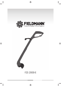 Návod Fieldmann FZS 2000-E Strunová kosačka