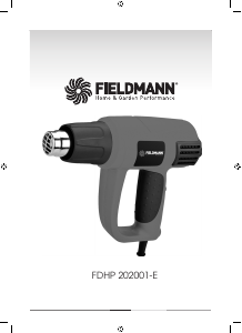 Instrukcja Fieldmann FDHP 202001-E Opalarka