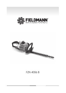 Instrukcja Fieldmann FZN 4006-B Nożyce do żywopłotu
