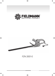 Manual Fieldmann FZN 2001-E Hedgecutter