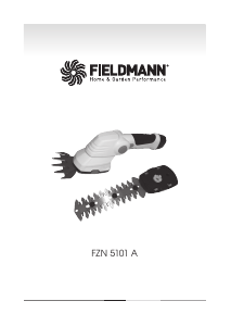 Manuál Fieldmann FZN 5101-A Křovinořez