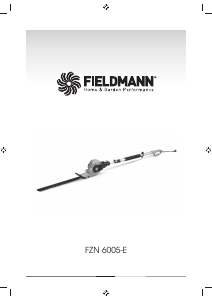 Návod Fieldmann FZN 6005-E Plotové nožnice