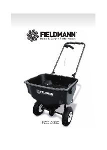 Manual Fieldmann FZO 4030 Spreader