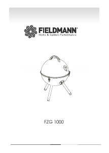 Priručnik Fieldmann FZG 1000 Roštilj