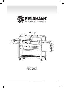 Használati útmutató Fieldmann FZG 3001 Grillsütő