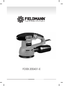Manuál Fieldmann FDEB 200431-E Excentrická bruska