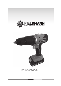Instrukcja Fieldmann FDUV 50180-A Wiertarko-wkrętarka