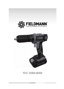 Használati útmutató Fieldmann FDV 10353-A Fúró-csavarozó