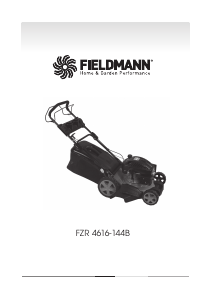 Manual Fieldmann FZR 4616-144B Lawn Mower