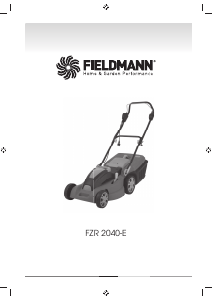 Manual Fieldmann FZR 2040-E Lawn Mower