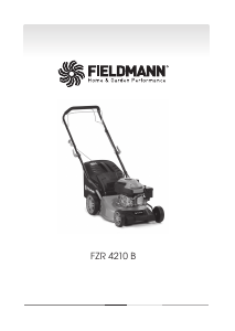 Használati útmutató Fieldmann FZR 4210-B Fűnyíró