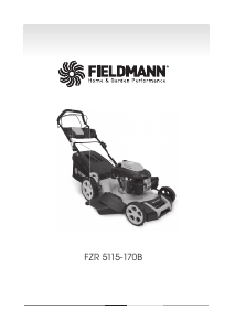 Használati útmutató Fieldmann FZR 5115-170B Fűnyíró