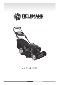Manuál Fieldmann FZR 5114-170B Travní sekačka
