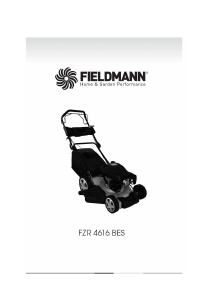 Manual Fieldmann FZR 4616-BES Mașină de tuns iarbă