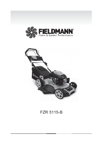 Manual Fieldmann FZR 5115-B Lawn Mower