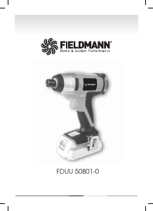 Instrukcja Fieldmann FDUU 50801-0 Klucz udarowy