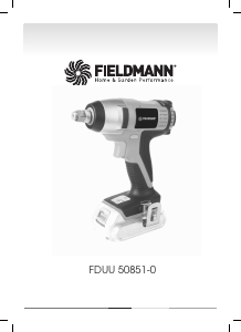 Manual Fieldmann FDUU 50851-0 Impact Wrench