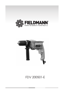 Instrukcja Fieldmann FDV 200501-E Młotowiertarka